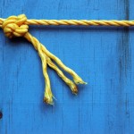 yellow rope with knot by limonada