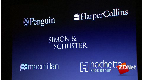 Apple ibooks announcement on the ipad via ZDNet