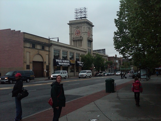 Flatbush at the Prospect Park Subway Stop